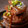 2 pancakes au chocolat et caramel au beurre sale valerie zcweczyk