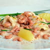 filets de sole crevettes grises et sauce au porto filets de sole crevettes grises et sauce au porto