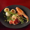 homard bleu de mediterranee oignons confits bisque a la pistache et fleur d ail homard bleu de mediterranee oignons confits bisque a la pistache et fleur d ail