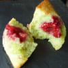 8 financiers framboises pistache lucile raulot 300 8 financiers framboises pistache lucile raulot 300