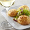 13 gougãšres au comtã© salade frisã©e sauce vierge chablis aop chablis 300