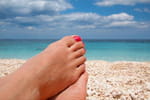 Vacances : les Fran&ccedil;ais prennent leurs pieds