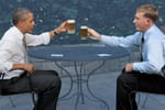 Barack Obama d&eacute;voile la recette de la bi&egrave;re pr&eacute;sidentielle