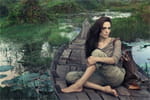 Angelina Jolie pose pour Vuitton