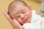 Un b&eacute;b&eacute; na&icirc;t en plein vol