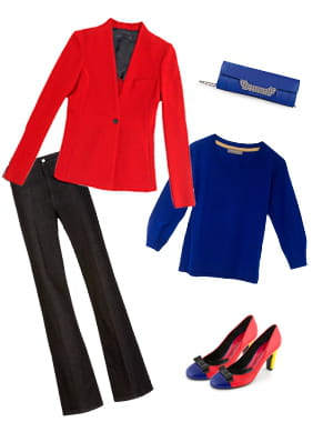 veste de zara (59,95 euros), pull d'innamorato (370 euros), chaussures de mellow