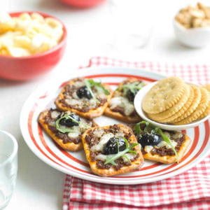 crackers façon pizza 