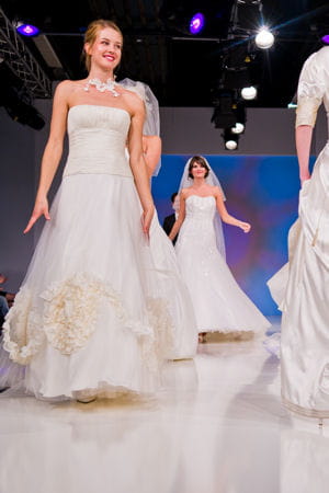 le défilé du grand salon du mariage, 2011.