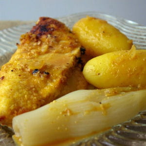 escalope de pévèle au maroilles