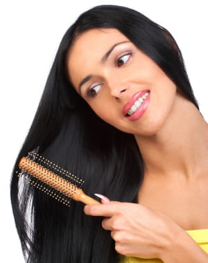 trop de produits coiffants nuisent à la tenue du brushing