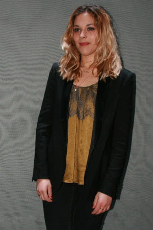alysson paradis au défilé basile soda couture printemps-été 2012 le 24 janvier