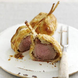 carrés d'agneau en croûte