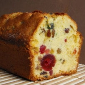 cake anglais aux fruits confits