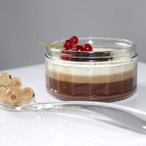 pannacotta vanille, café & chocolat