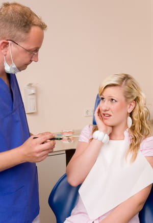 parlez de votre appréhension au dentiste.