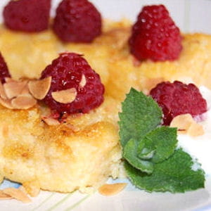 polenta poelée à l'amande