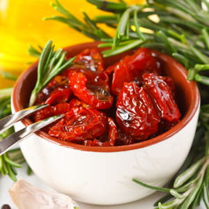 25 recettes aux tomates séchées ou confites