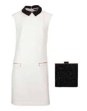 robe de caroll et sac de zara