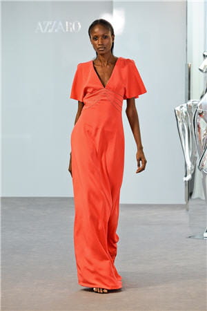 défilé azzaro, prêt-à-porter printemps-été 2012    