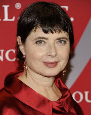 isabella rossellini à la 28 ème nuit des etoiles à new york.