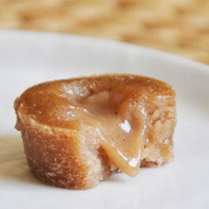 minis fondants à la crème de marrons 