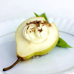 recettes à la poire