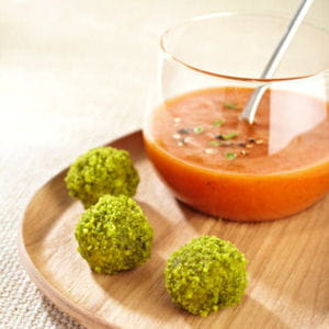 petites bouchées de thon au gaspacho 