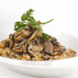 cuscos de bragança aux champignons sautés