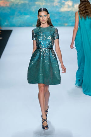 défilé monique lhuillier prêt-à-porter printemps-été 2013 