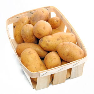 cagette de pommes de terre.