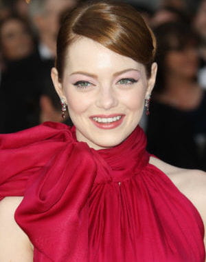 emma stone à la cérémonie des oscars 2012.  