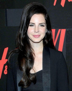 lana  del rey avant son concert privé à new york.  