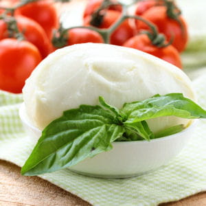 boule de mozzarella