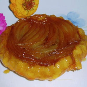 tartelette tatin à l'oignon 