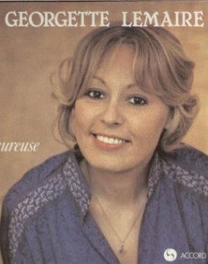 pochette de l'album 'heureuse' de georgette lemaire