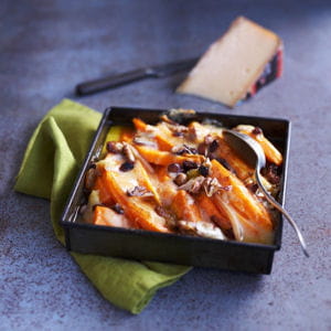 potiron cannelle gingembre au vacherin fribourgeois aoc