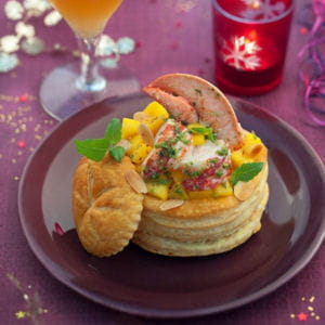 feuilleté de homard