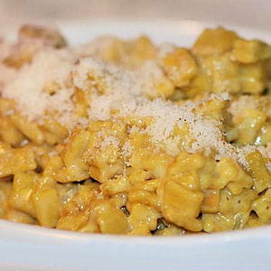 crozotto au safran et beaufort