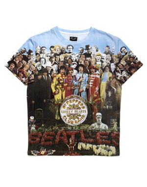 tee-shirt beatles de jc-dc denim edited by lee cooper