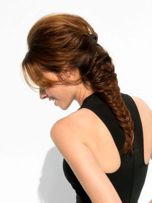 la tresse épi sophistiquée de la collection attaches 2014 de saint algue.