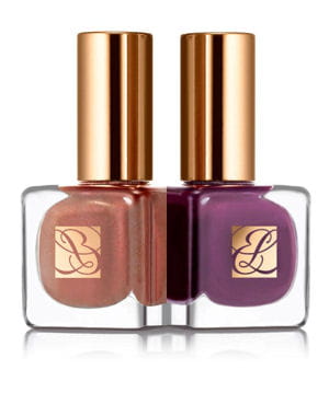 vernis rose gold et black amethyst d'estée lauder