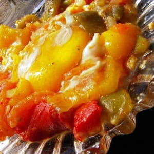 chakchouka aux poivrons