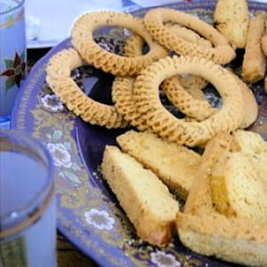 kâak ou anneaux biscuités du maghreb