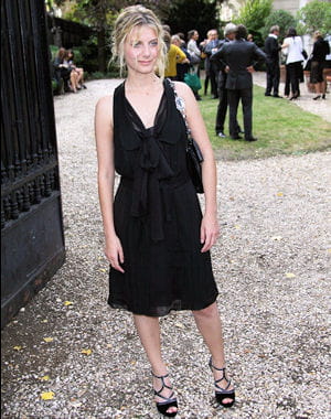 melanie laurent au défilé miu miu le 7 octobre 2009 à paris 
