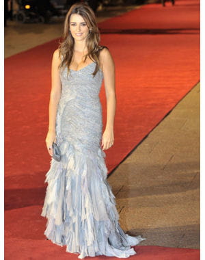 l'actrice, à londres, le 3 décembre 2009, pour la première du film 'nine' à