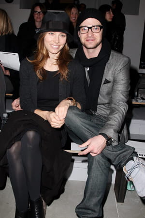justin timberlake et jessica biel au lancement de la nouvelle collection paris68