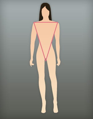 la morphologie 'pyramide inversée'