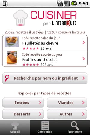 l'internaute cuisiner
