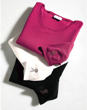 le tee-shirt 'charity' d'elégance