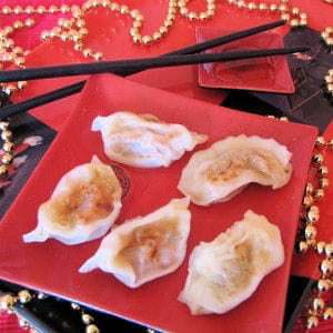 raviolis japonais au canard et saké